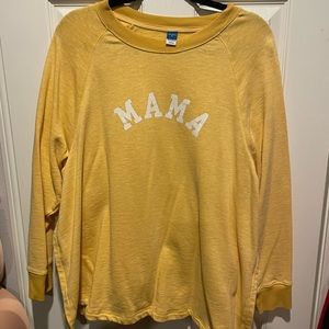 Maternity nursing MAMA sweatshirt